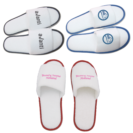 Paar slippers, open teen