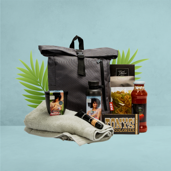 Duurzaam kerstpakket – Backpack