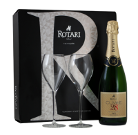 Rotari Cuvée 28 in geschenkverpakking met twee glazen