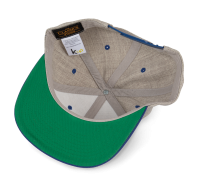 Heather Grey / Royal Blue