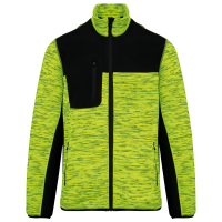 Fluorescent Yellow Melange / Black