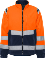 Hi-Vis Oranje/Marineblauw