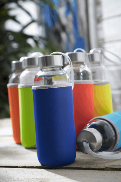 TAKE WELL - Glazen fles