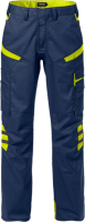 Marineblauw/hi-vis geel