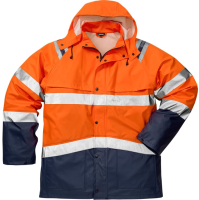 Hi-Vis Oranje/Marineblauw