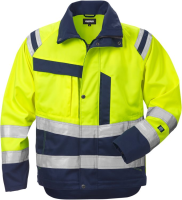 Hi-Vis Geel/Marineblauw