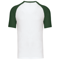 White / Forest Green