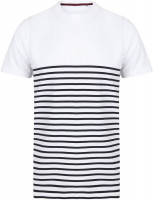 White / navy