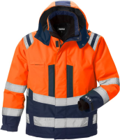 Hi-Vis Oranje/Marineblauw