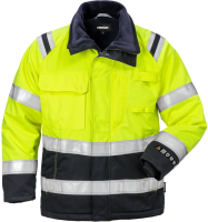 Hi-Vis geel/marineblauw
