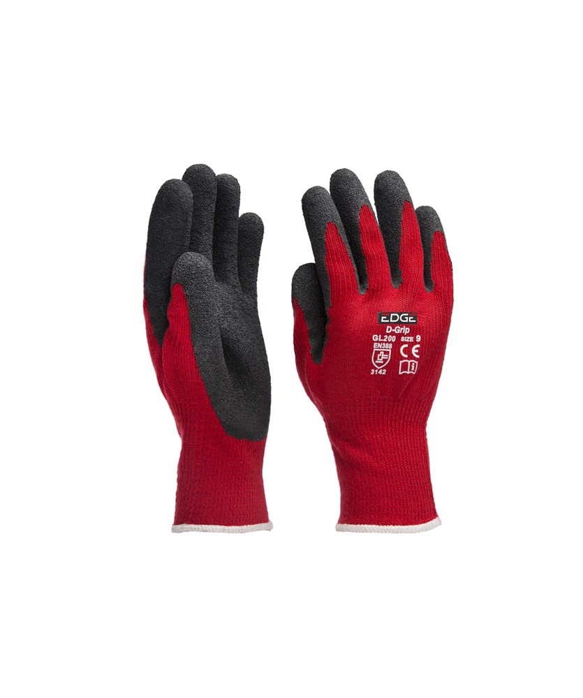 gebied capaciteit hervorming EDGE - DYNAMIC SAFETY Polyester/katoenen handschoen met latex coating, voor  algemeen gebruik (GL200) | Scheerder Kerstpakketten & Bedrijfskleding
