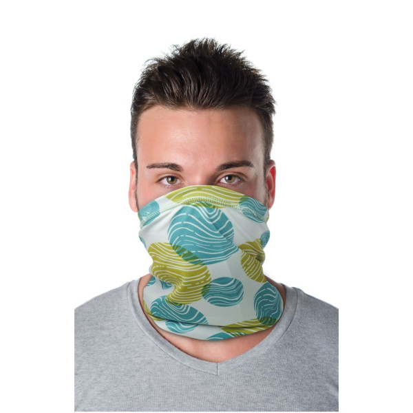 Mia sublimatie multi-scarf met Coolmax® en zomen