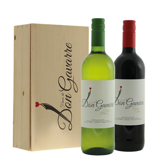 Finca de Don Gavarre blanco/tinto (in kist)