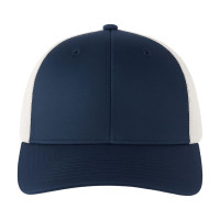 Navy (PMS533C) / Wit