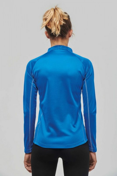 PROACT® Damesrunningsweater Met Halsrits