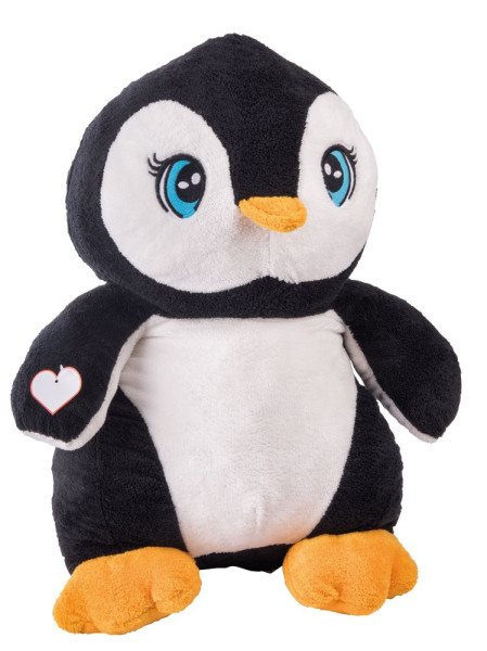 Grote pluche pinguin SKIPPER