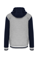 Oxford Grey / Navy / White