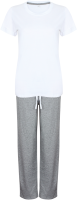 White / Heather Grey