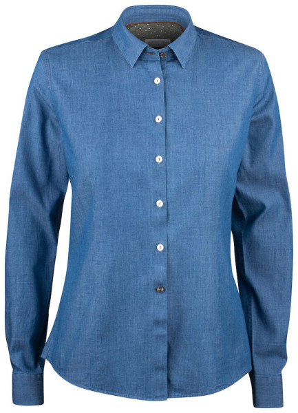 J. HARVEST & FROST INDIGO BOW 130 WOMAN SHIRT