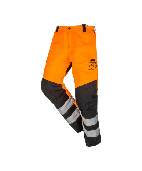 SIP.BASEPRO Hi-vis kettingzaagbroek